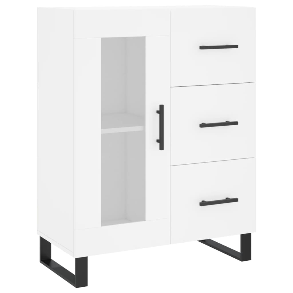 Sideboard Weiss 69,5x34x90 cm Holzwerkstoff